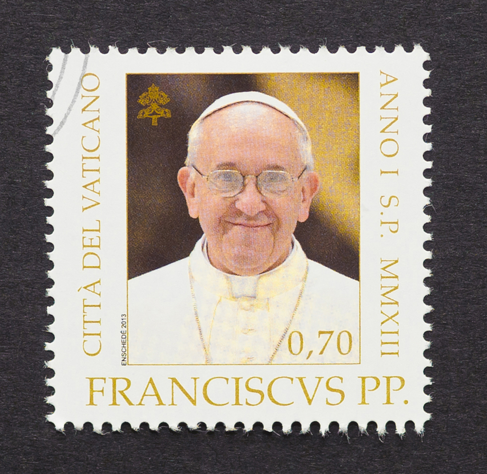 Pope Francis Stamp